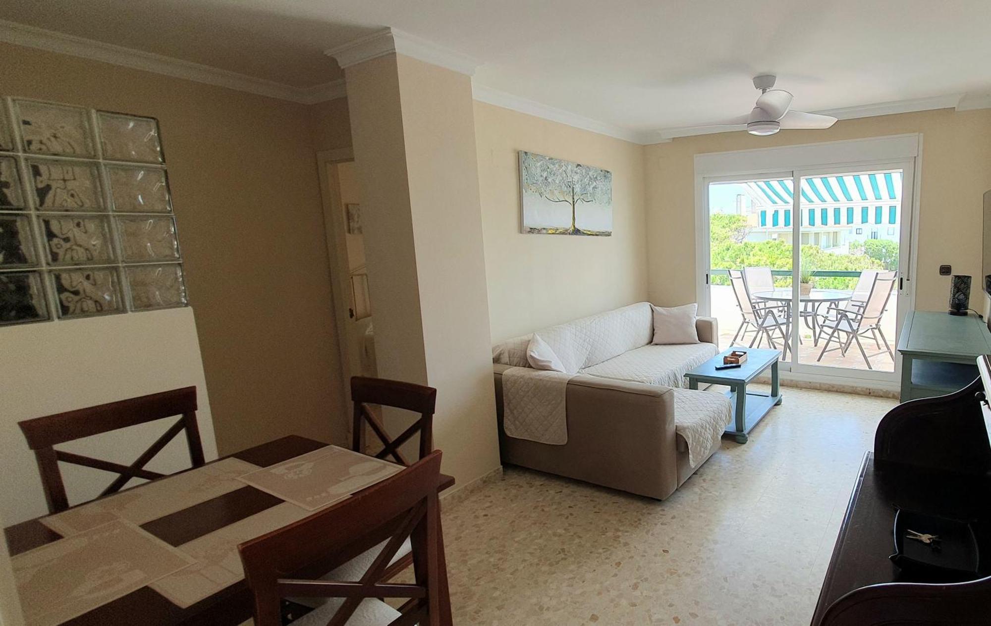Apartamento A Pie De Playa La Barrosa Chiclana de la Frontera Eksteriør bilde